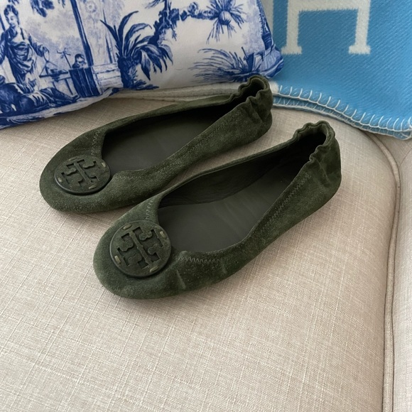 Tory Burch Suede Flats - Picture 4 of 5